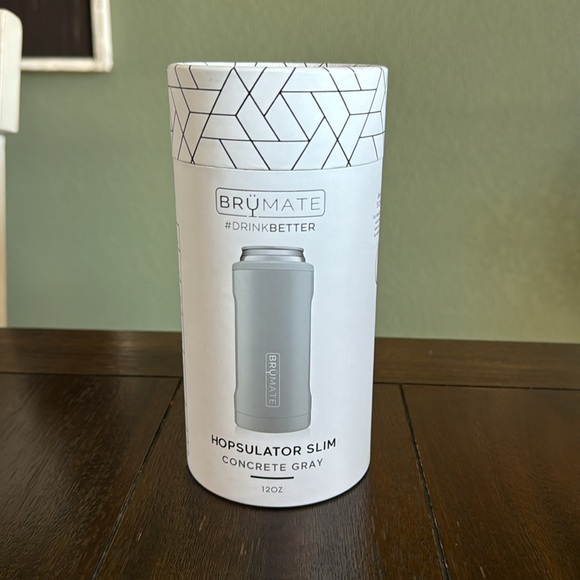 Brumate Hopsulator Slim in Concrete Gray. 12oz Slim Cans. Brand New! - Picture 2 of 3
